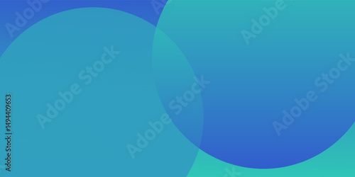 Gradient background from blue to green, abstract background