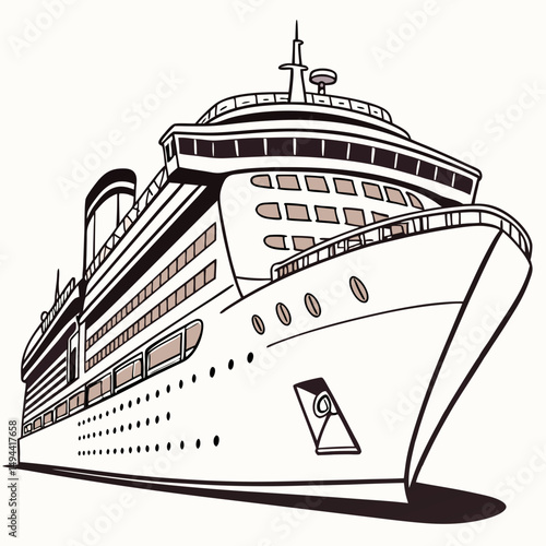 Majestic cruise ship ocean liner travel vacation voyage