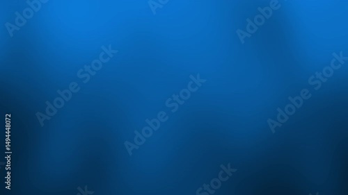 A smooth blue gradient abstract background with soft transitions and subtle dark areas, Abstract texture Gradient motion Background animation.
