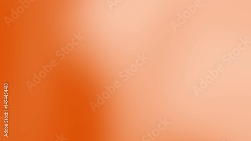 A soft, smooth orange gradient background with a warm tone and gentle blending, Abstract texture Gradient motion Background animation.