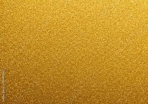 Sparkling gold texture with a consistent spread of fine glitter particles, giving a rich golden shimmer
