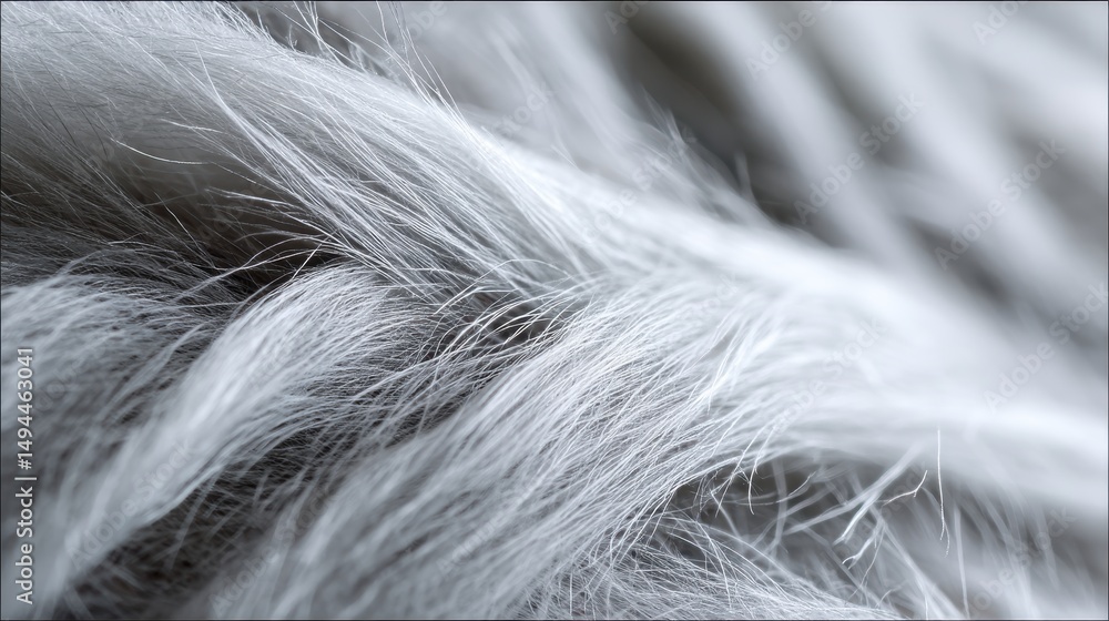 Macro Feather Fibers Showing Delicate Texture Macro Feather Fibers Showing Delicate Texture