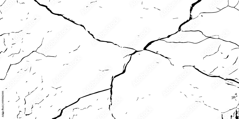 Obraz premium Abstract grunge on white background, scratch wall texture design and black damaged rusty crack, gray concreate surface plaster old rough dirty wall texture, white marble texture,&nbsp;grunge&nbsp;texture.