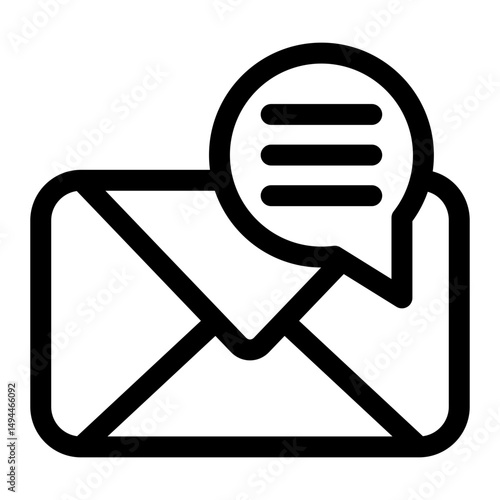 incoming messages icon