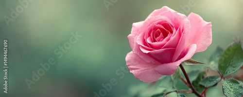 Wallpaper Mural Delicate Pink Rose (3) Torontodigital.ca