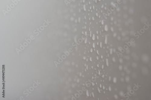 water drops on the wall