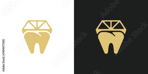 Diamond Dental, Dental Clinic Logo Design