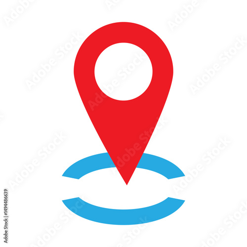 Free Download Location Pin  Vector Flat Icon Design - GFXLoad