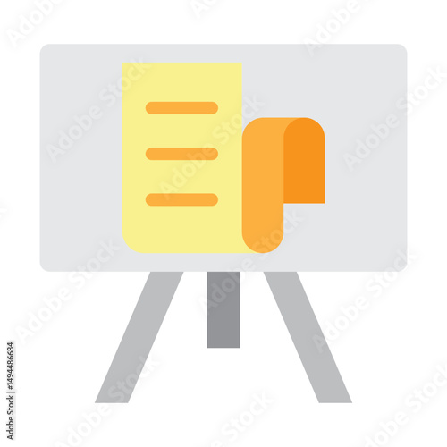 Storyboard  Vector Flat Icon Design
