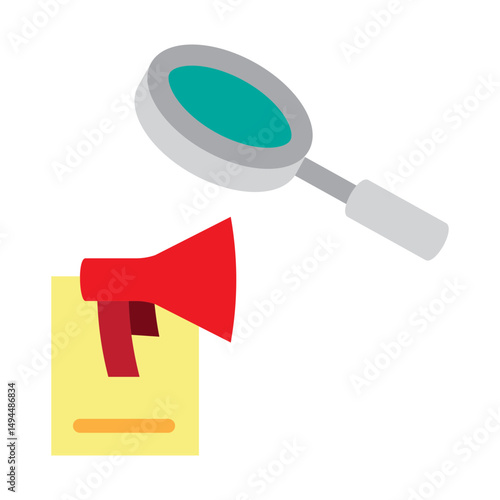 Ad Preview  Vector Flat Icon Design