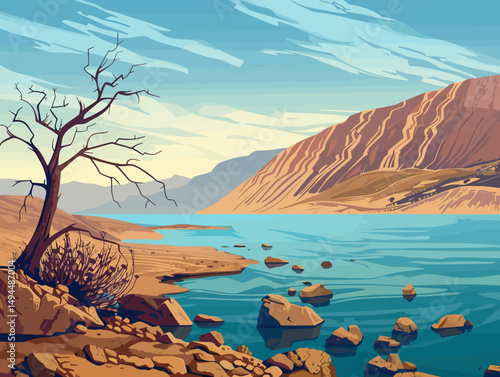 Deadsea illustration 