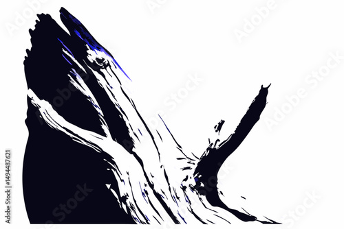 Rustic old tree stump with textured bark illustrating natural beauty and organic decay in forest settings