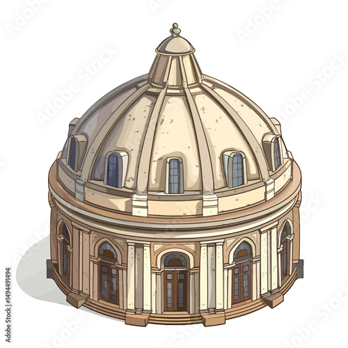 Dome vector 
