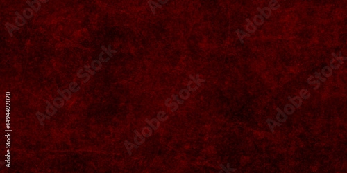 Abstract texture of grunge dark red scratches and cracks distressed dust wall background. red stucco wall background texture. pattern and texture of cracks, scratches rusty wall and chip.	