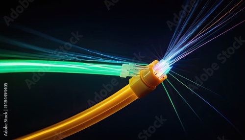 Illuminated Fiber Optics: A Symphony of Light and Connectivity