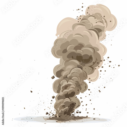 Dust isolated 