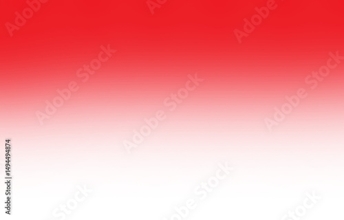 Bright red to white gradient background with a smooth fade and soft transition effect, ideal for bold digital designs, holiday graphics, abstract art, banners, and modern creative layouts.