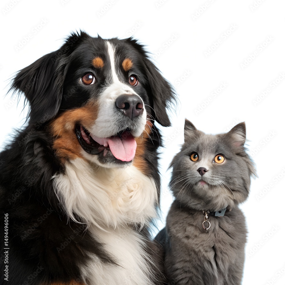 bernese mountain dog and puppy bernese mountain dog and puppy
