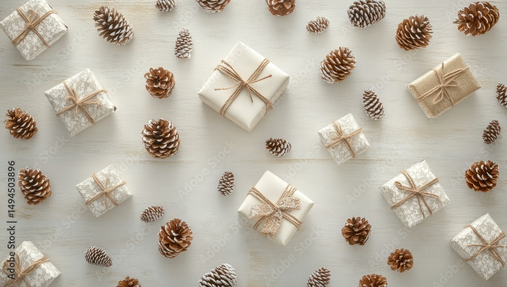 Rustic Christmas Gifts Pinecones. Rustic Christmas Gifts Pinecones.