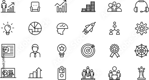 personal growth web icons set  growth and success  (1).eps