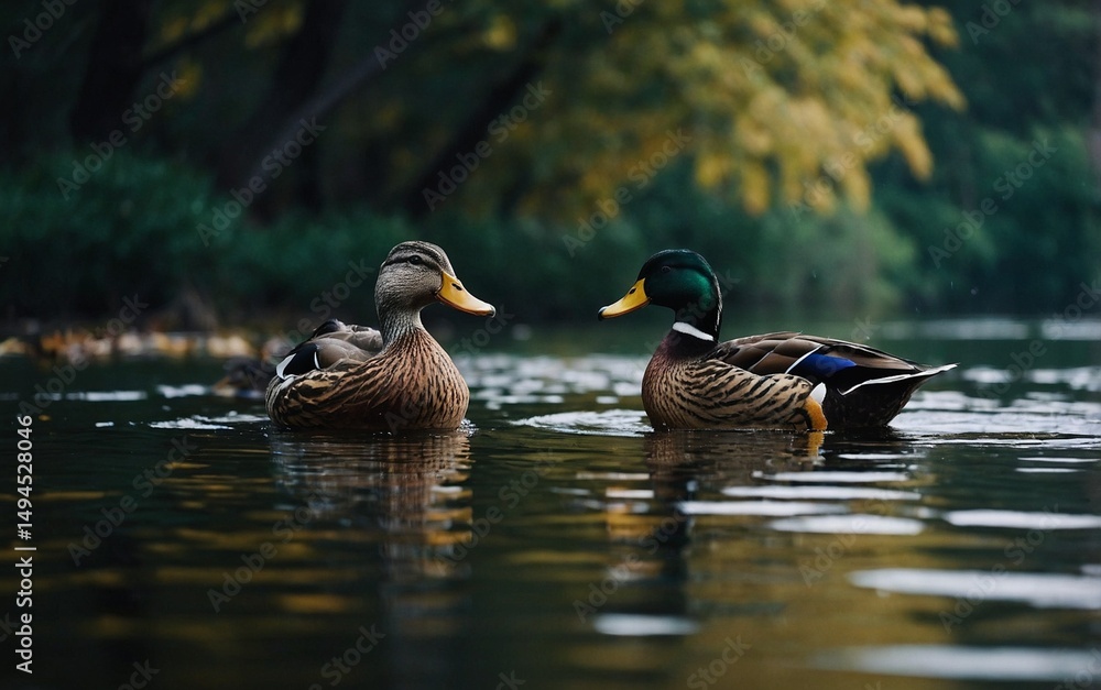 duck and ducklings duck and ducklings