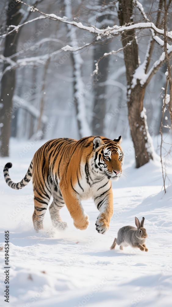 Obraz premium The Tiger of Nature