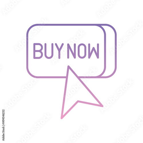 Buy Icon vector stock illustration