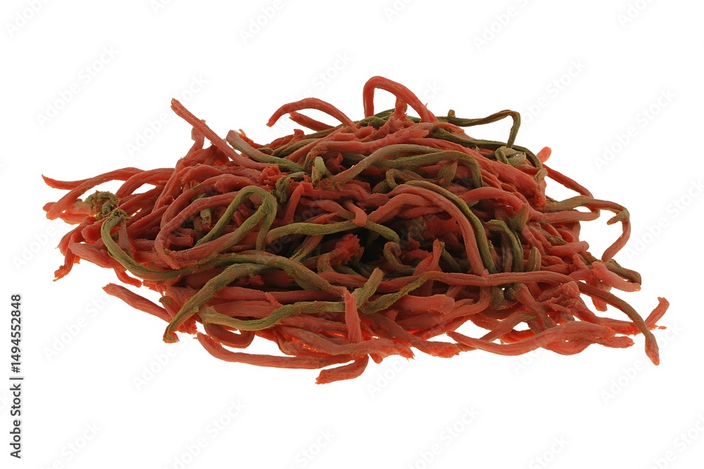 Fototapeta premium Pile of red and green seaweed