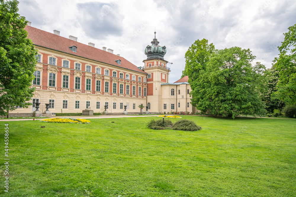 Lancut - castle and park complex, Poland. Lancut - castle and park complex, Poland.
