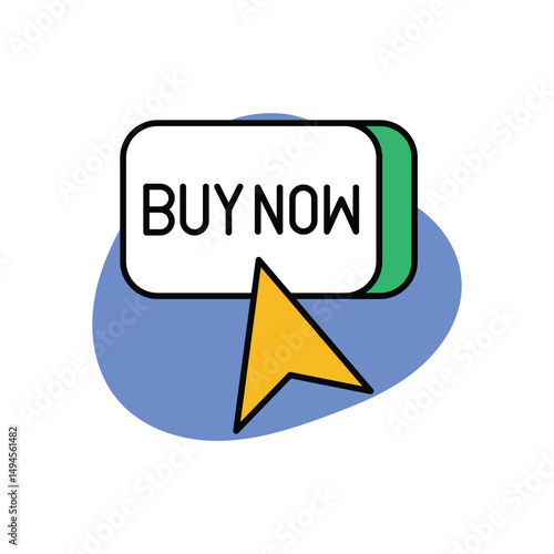 Buy Icon vector stock illustration