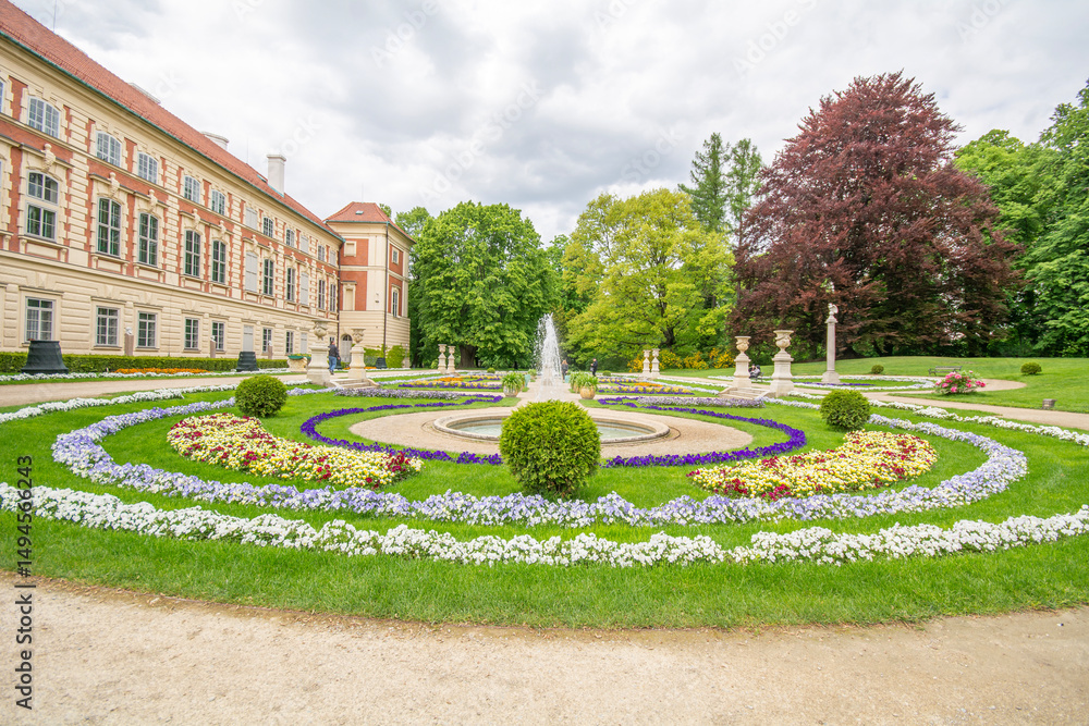 Fototapeta premium Lancut - castle and park complex, Poland.
