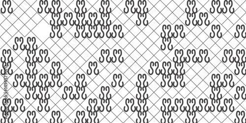 Square maze. Game for kids. Puzzle for children. Labyrinth conundrum. Vector illustration. Find the right path.
