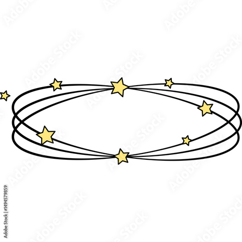 Comic Dizzy Stars Element