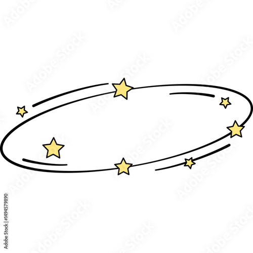 Comic Dizzy Stars Element