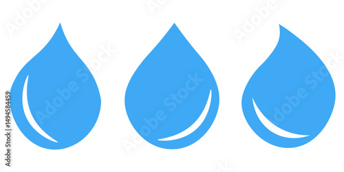 Water drop Logo Template vector illustration design