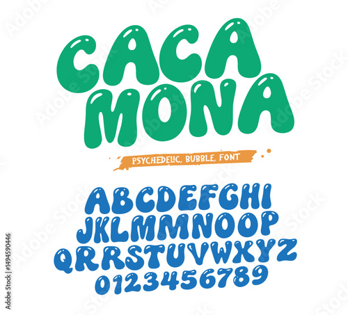 70s retro groovy alphabet letters font and number. Typography decorative fonts vintage concept. Inspirational slogan print with hippie symbols for graphic tee t shirt logo. vector illustration