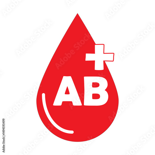 blood AB type icon