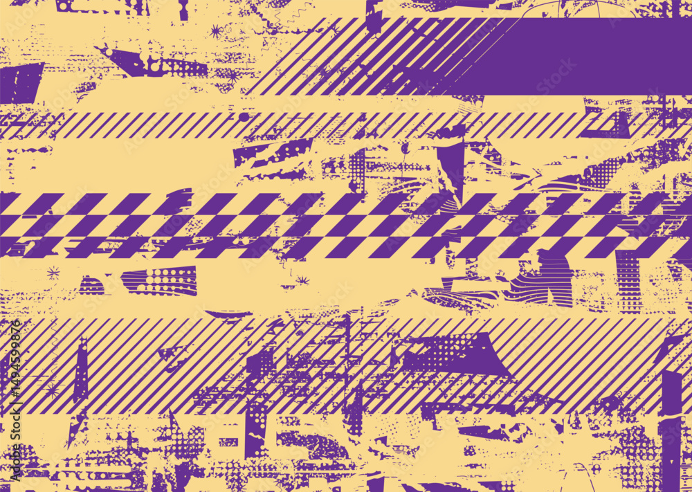 Glitch distorted geometric shape . Noise destroyed logo . Trendy defect error shapes . Glitched frame .Grunge textured . Distressed effect .Vector shapes with a halftone dots screen print texture. Glitch distorted geometric shape . Noise destroyed logo . Trendy defect error shapes . Glitched frame .Grunge textured . Distressed effect .Vector shapes with a halftone dots screen print texture.