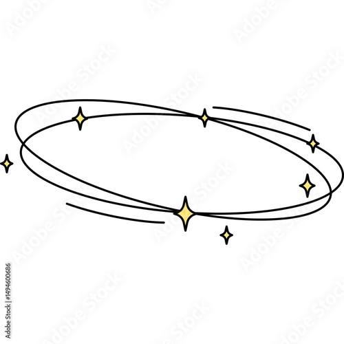 Comic Dizzy Stars Element