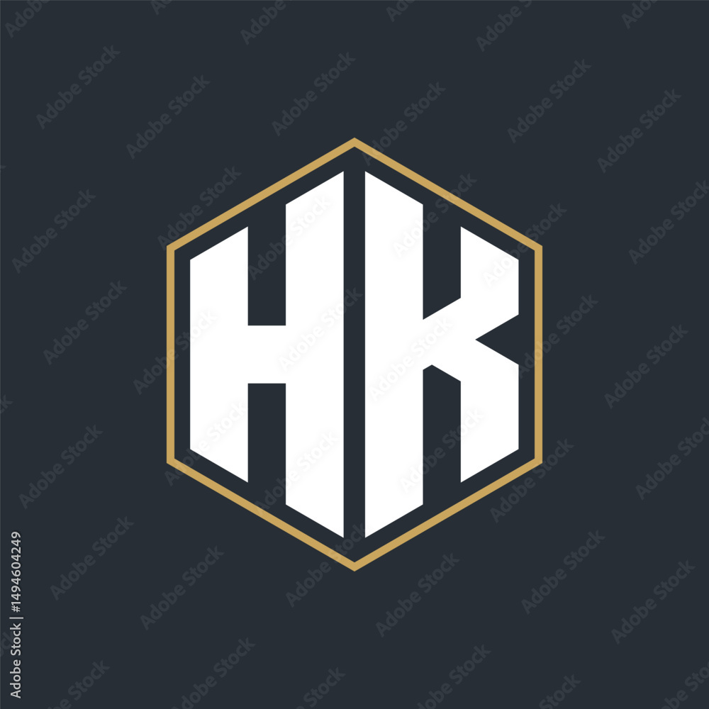 Modern Luxury Letter Monogram Logo with Polygon Frame Design
Modern Luxury Letter Monogram Logo with Polygon Frame Design
