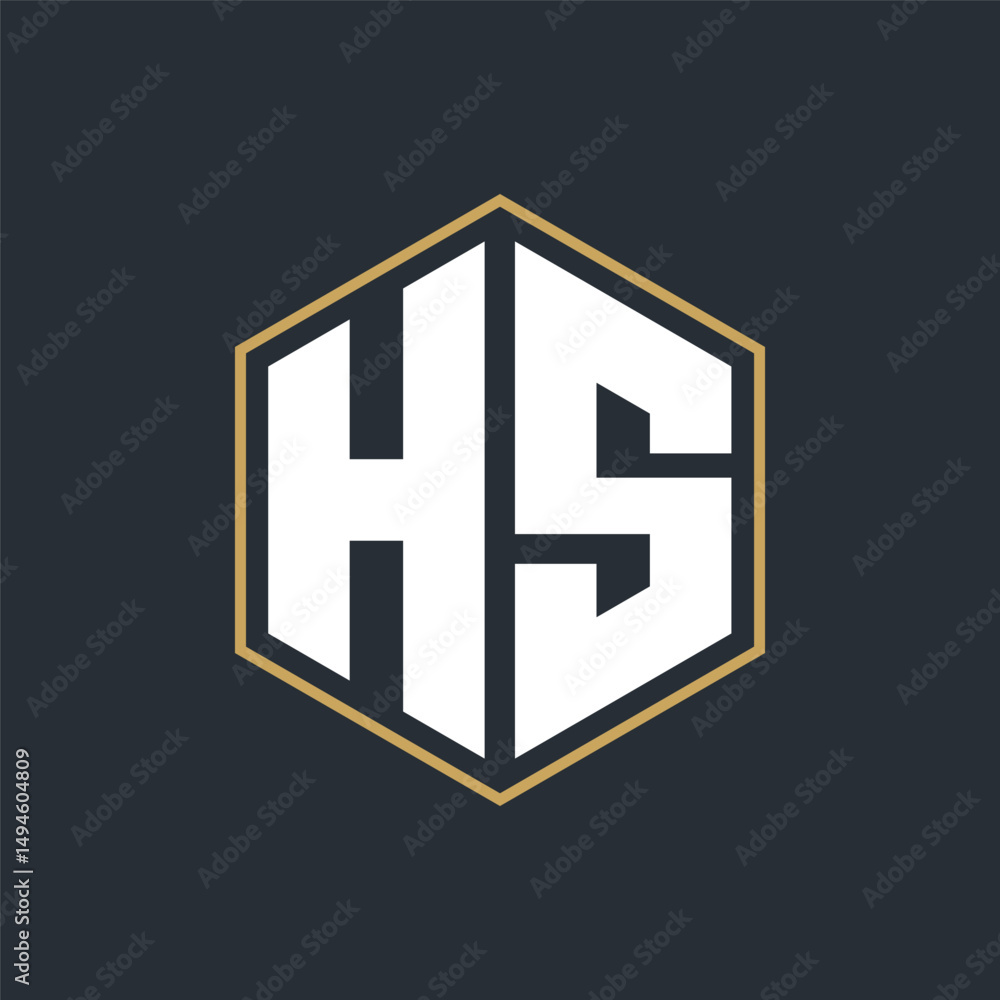Modern Luxury Letter Monogram Logo with Polygon Frame Design
Modern Luxury Letter Monogram Logo with Polygon Frame Design