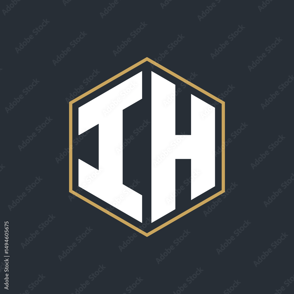Modern Luxury Letter Monogram Logo with Polygon Frame Design
Modern Luxury Letter Monogram Logo with Polygon Frame Design