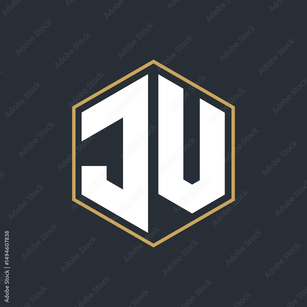 Modern Luxury Letter Monogram Logo with Polygon Frame Design
Modern Luxury Letter Monogram Logo with Polygon Frame Design