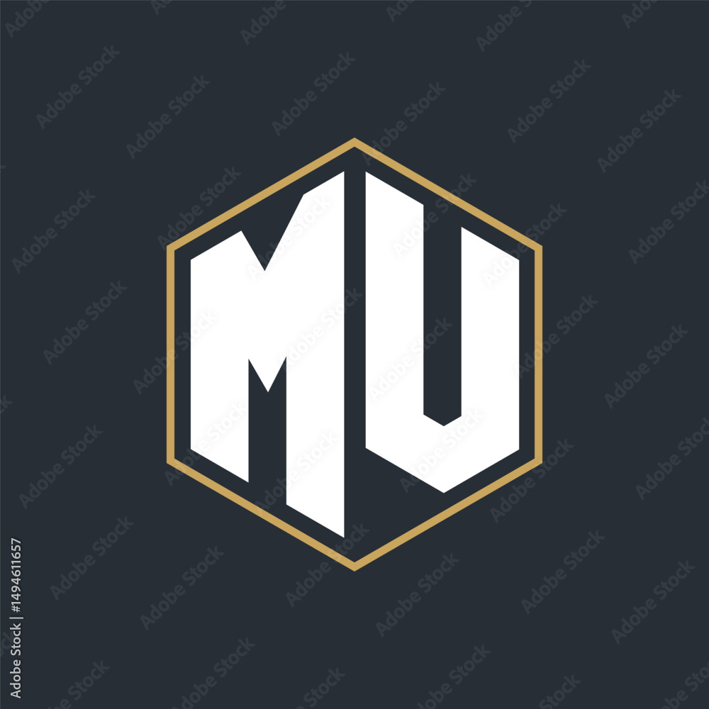 Modern Luxury Letter Monogram Logo with Polygon Frame Design
Modern Luxury Letter Monogram Logo with Polygon Frame Design