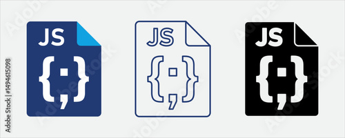 JavaScript symbol icon for dynamic web scripts