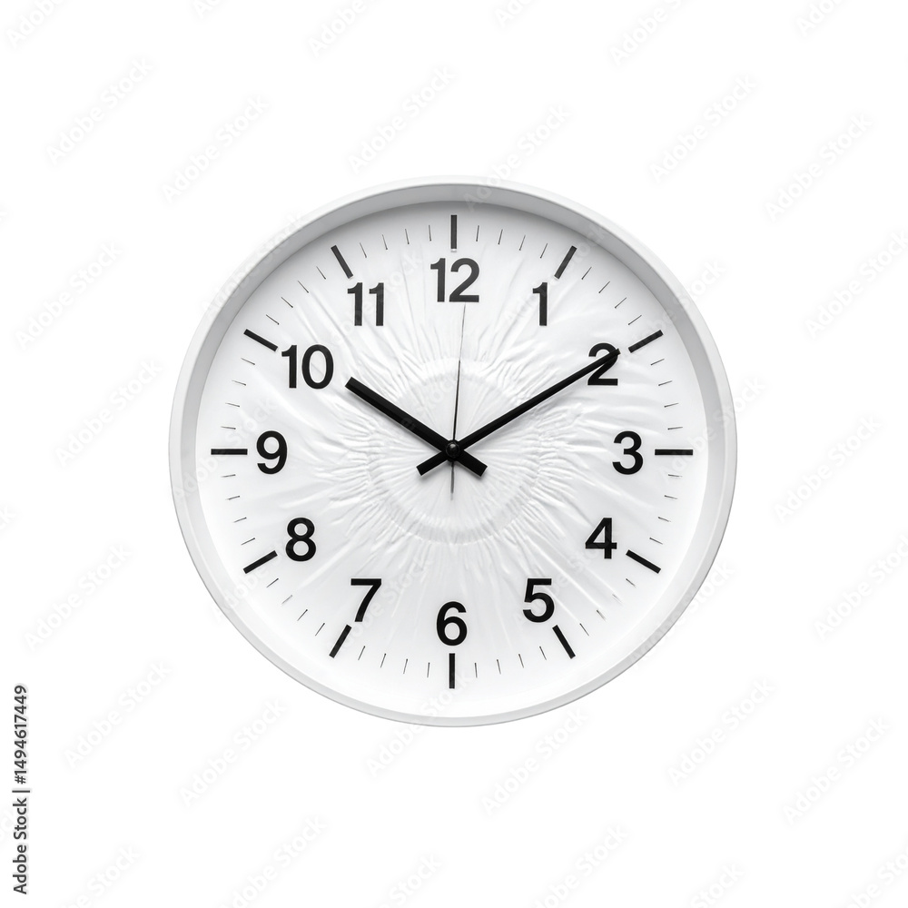 wall clock isolated on white wall clock isolated on white