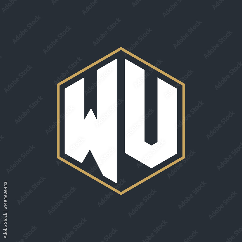 Modern Luxury Letter Monogram Logo with Polygon Frame Design
Modern Luxury Letter Monogram Logo with Polygon Frame Design