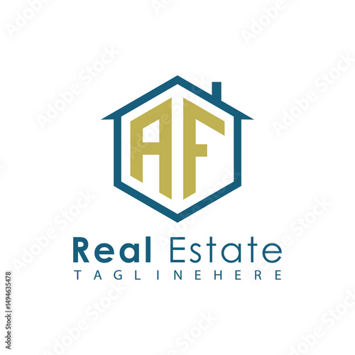 Modern Real Estate Logo – House, Apartment, Building, Architecture, Construction, Property Investment, Corporate Branding Design
