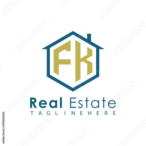 Modern Real Estate Logo – House, Apartment, Building, Architecture, Construction, Property Investment, Corporate Branding Design

