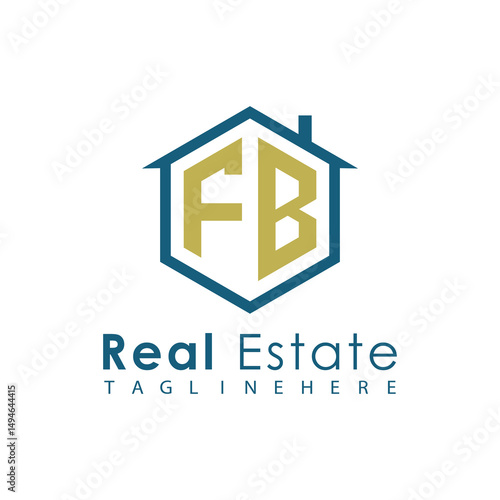 Modern Real Estate Logo – House, Apartment, Building, Architecture, Construction, Property Investment, Corporate Branding Design
